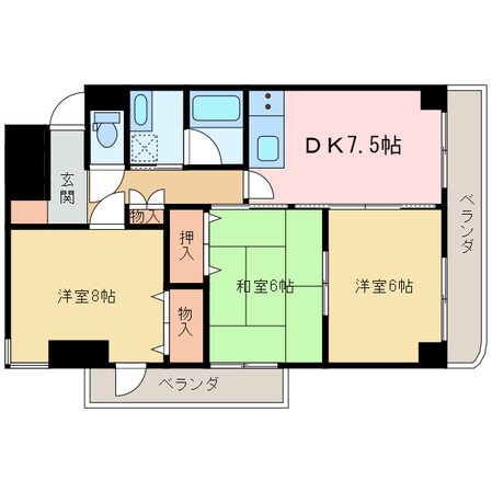 ＫＡＴＯ－Ⅱの物件間取画像